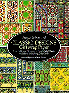 Classic Designs Giftwrap Paper - Racinet, Auguste