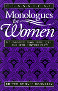 Classical Monologues for Women