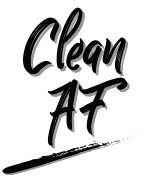 Clean AF: Blank Lined Journal Perfect for 12-Step Recovery Program Step Working, Motivational; Addiction Recovery Self-Help Notebook; Gratitude Diary (8.5x11 Inches, 100 Pages)