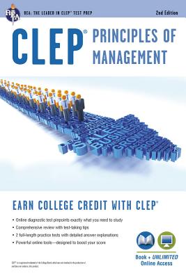 Clep(r) Principles of Management Book + Online - Ogilvie, John R, Dr.