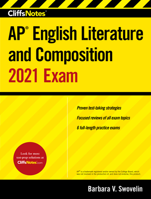 CliffsNotes AP English Literature and Composition 2021 Exam - Swovelin, Barbara V