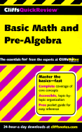 Cliffsquickreview Basic Math and Pre-Algebra