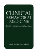 Clinical Behavioral Medicine: Some Concepts and Procedures