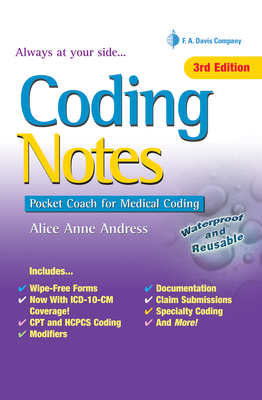 Coding Notes: Pocket Coach for Medical Coding - Andress, Alice Anne, CCP