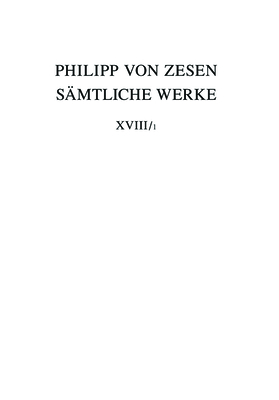 Coelum Astronomico-Poeticum: Lateinischer Text Und ?bersetzung - Zesen, Philipp Von, and Klockow, Reinhard (Translated by)