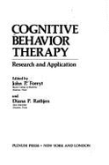Cognitive Behavior Therapy: Research and Application - Foreyt, John Paul