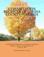 Cohabitation Register of Louisa County, Virginia
