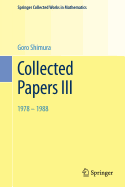 Collected Papers III: 1978-1988