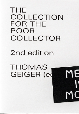 Collection for the Poor Collector - Geiger, Thomas (Editor)