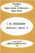 Collection of Articles II: Dedicated to Academician I. M. Vinogradov on the Eightieth Anniversary of His Birth