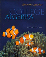 College Algebra - Coburn, John W, Professor