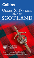 Collins Clans and Tartans Map of Scotland: Over 170 Arms, Official Insignia, Crests and Tartans of Scottish Clans