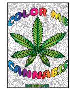 Color Me Cannabis: Marijuana Themed Coloring Book