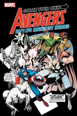 Color Your Own Avengers: Earth's Mightiest Heroes - 