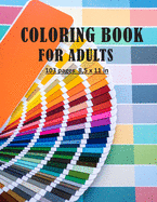 Coloring Book for Adults: Funny coloring book for adults, both women and men, with 103 pages and 8,5 x 11 in. It's a perfect gift for your parents, relatives and friends