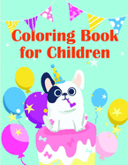 Coloring Book for Children: Cute Chirstmas Animals, Funny Activity for Kids's Creativity