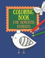 Coloring Book for Dementia Patients