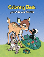 Coloring Book for Kids and Adults: Stress Relief and Relaxation Coloring Book for All Ages