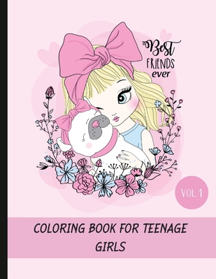 Coloring book for teenage girls - Bana[, Dagna