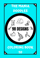 Coloring Book: The Mania Doodles