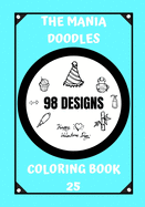 Coloring Book: The Mania Doodles