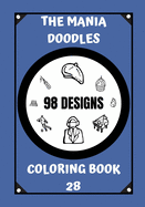 Coloring Book: The Mania Doodles