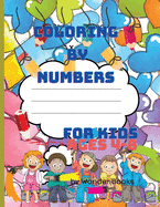 Coloring by numbers for kids ages 4-8