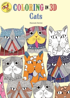 Coloring in 3D Cats - Davies, Hannah