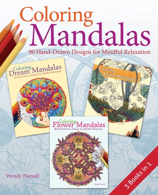 Coloring Mandalas 3-In-1 Pack - Piersall, Wendy