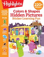 Colors & Shapes Hidden Pictures Sticker Learning Fun