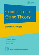Combinatorial Game Theory