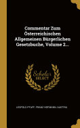 Commentar Zum Osterreichischen Allgemeinen Burgerlichen Gesetzbuche, Volume 2...