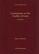 Commentary on the Conflict of Laws