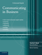 Communicating in Business Teacher's Book
