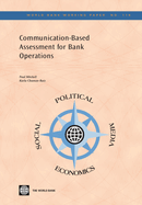 Communication-Based Assessment for Bank Operations: Volume 119