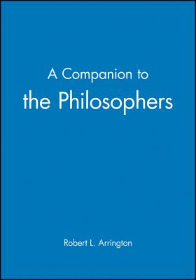 Companion to Philosophers P - Arrington, Robert L