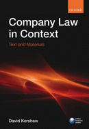 Company Law in Context: Text and Materials