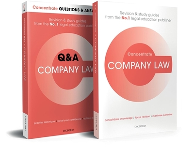 Company Law Revision Concentrate Pack - Moore, Imogen, and Roach, Lee