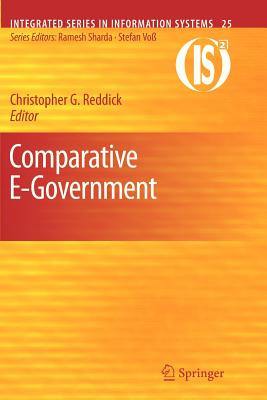 Comparative E-Government - Reddick, Christopher G (Editor)