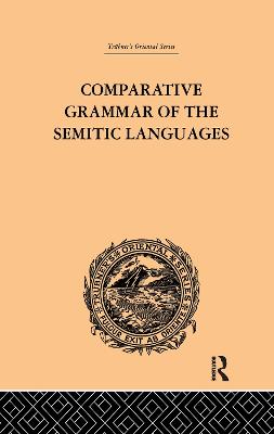 Comparative Grammar of the Semitic Languages - O'Leary, De Lacy