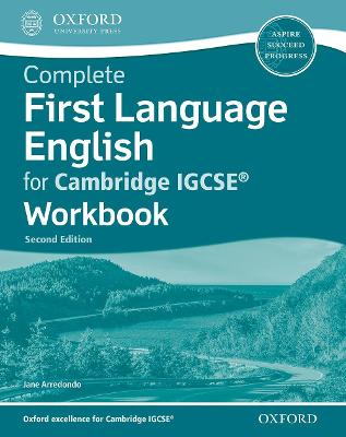 Complete First Language English for Cambridge IGCSE Workbook - Arredondo, Jane