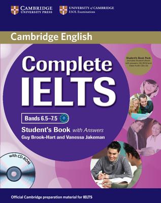 Complete IELTS Bands 6.5-7.5 Student's Pack (Student's Book with Answers with CD-ROM and Class Audio CDs (2)) - Brook-Hart, Guy, and Jakeman, Vanessa