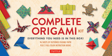 Complete Origami Kit: [Kit with 2 Origami How-to Books, 98 Papers, 30 Projects] This Easy Origami for Beginners Kit is Great for Both Kids and Adults