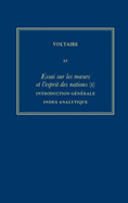 Complete Works of Voltaire 21: Essai sur les moeurs et l'esprit des nations (I): Introduction generale