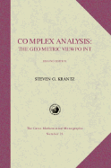 Complex Analysis: The Geometric Viewpoint - Krantz, Steven G