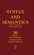 Complex Predicates in Nonderivational Syntax