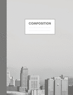 Composition Book: Ruled Composition Notebook, Large Size (8.5 x 11 in, 22 x 28 cm) (120 Pages, 60 Sheets)