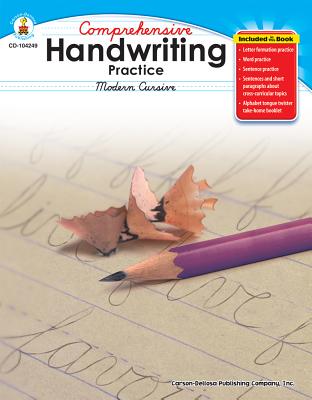 Comprehensive Handwriting Practice: Modern Cursive, Grades 2 - 5 - Pyne, Lynette