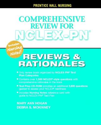Comprehensive Review for NCLEX-PN: Reviews and Rationales - Hogan, Mary Ann, RN, Msn, and McKinney, Debra S