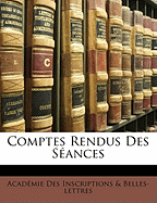 Comptes Rendus Des Sances